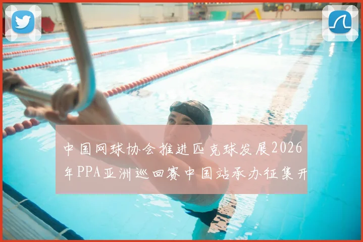 中国网球协会推进匹克球发展2026年PPA亚洲巡回赛中国站承办征集开启